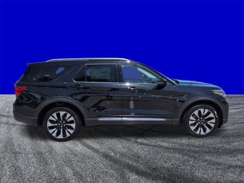 Black 2026 Ford Explorer Platinum