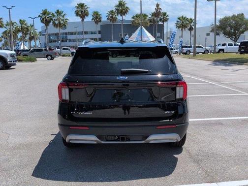 Black 2026 Ford Explorer Platinum