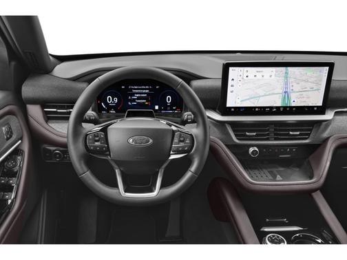 Black 2026 Ford Explorer Platinum