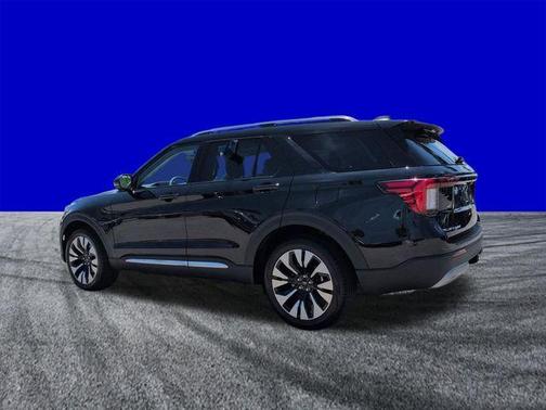 Black 2026 Ford Explorer Platinum