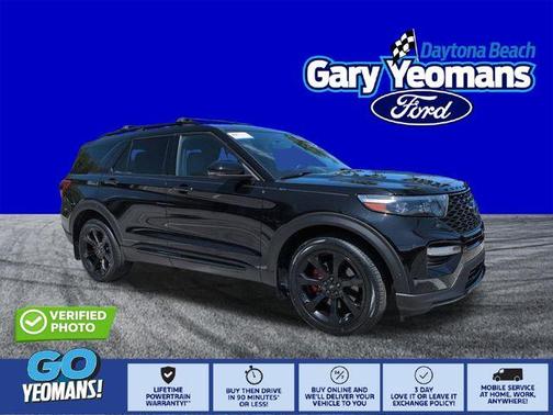 Black Metallic 2020 Ford Explorer ST