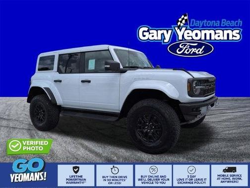 Oxford White 2026 Ford Bronco Raptor