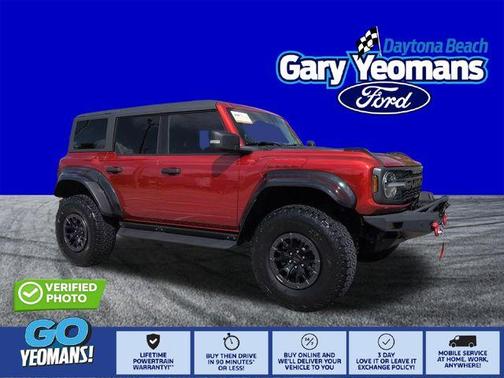 Chili Pepper Red 2022 Ford Bronco Raptor