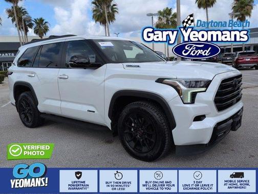 Pearl 2025 Toyota Sequoia Limited