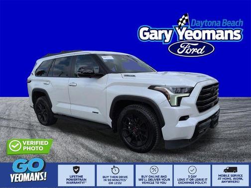 Pearl 2025 Toyota Sequoia Limited