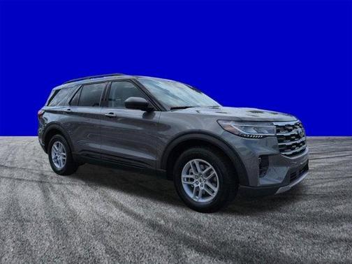 Gray Metallic 2026 Ford Explorer Active