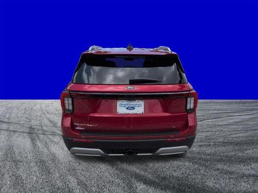 Red Metallic 2026 Ford Explorer Platinum