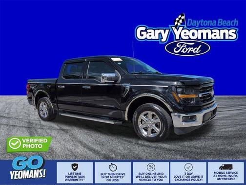 Black Metallic 2025 Ford F-150 XLT