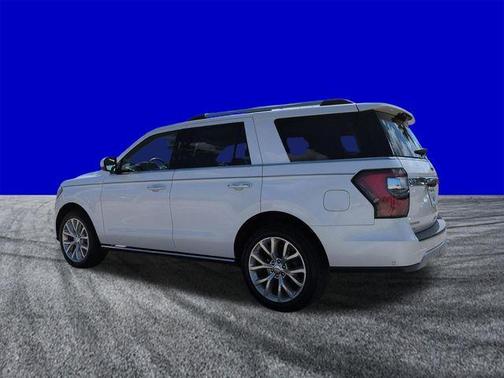 White Platinum Clearcoat Metallic 2019 Ford Expedition Limited