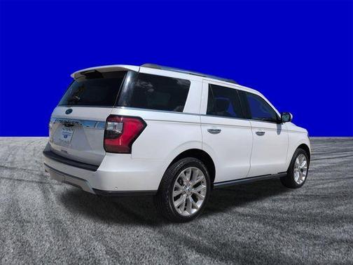 White Platinum Clearcoat Metallic 2019 Ford Expedition Limited