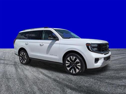 White Metallic 2026 Ford Expedition Platinum