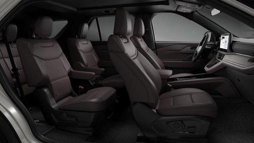 White 2026 Ford Explorer Platinum