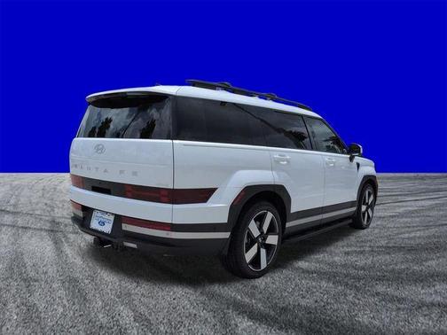 White 2025 Hyundai SANTA FE HEV Limited