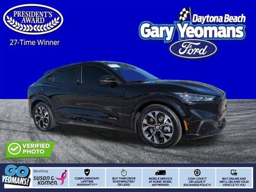 Shadow Black 2023 Ford Mustang Mach-E Premium