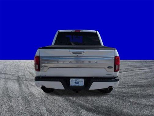 White Platinum Clearcoat Metallic 2019 Ford F-150 Limited