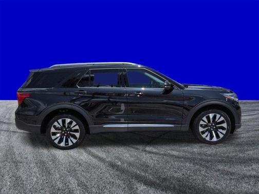 Black Metallic 2026 Ford Explorer Platinum