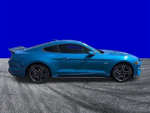 Blue Metallic 2021 Ford Mustang GT