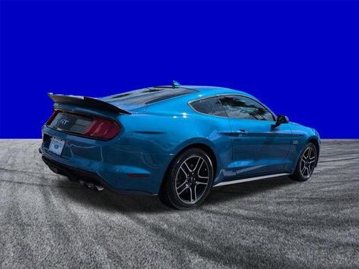 Blue Metallic 2021 Ford Mustang GT