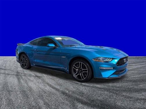 Blue Metallic 2021 Ford Mustang GT