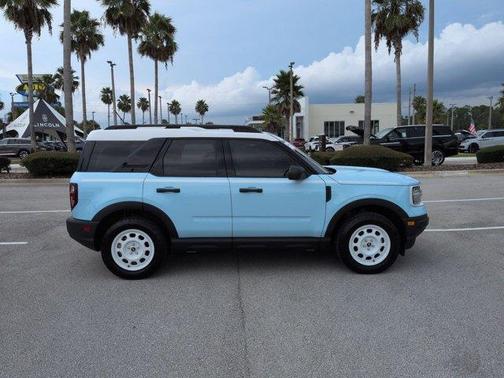 Blue 2024 Ford Bronco Sport Heritage