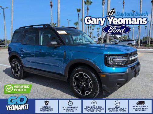 Blue Metallic 2025 Ford Bronco Sport Outer Banks