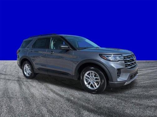 Gray Metallic 2026 Ford Explorer Active
