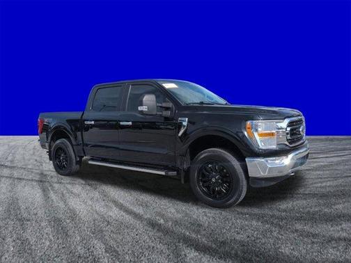 Black Metallic 2021 Ford F-150 XLT