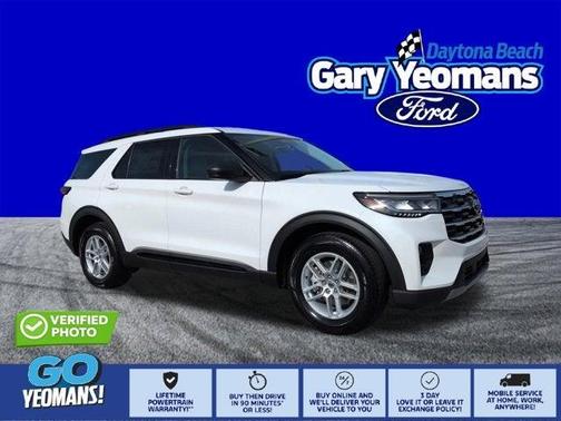 White 2026 Ford Explorer Active