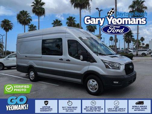 Ingot Silver 2023 Ford Transit-350 Base