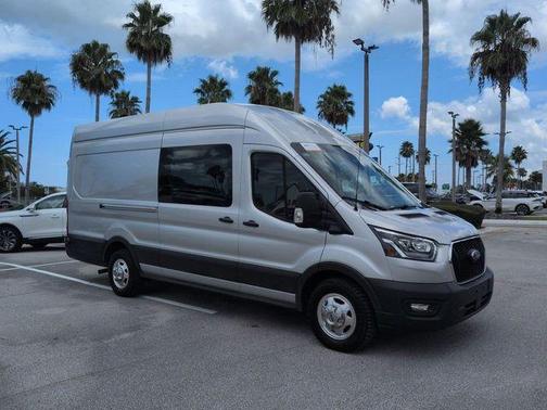 Ingot Silver 2023 Ford Transit-350 Base