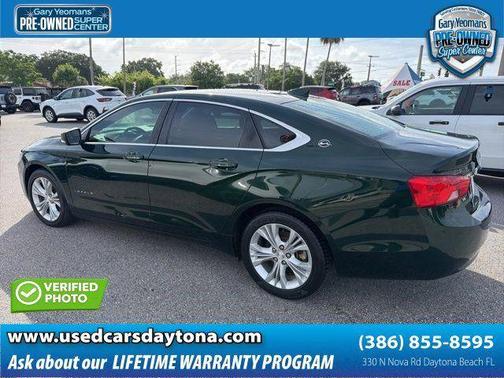 Rainforest Green Metallic 2015 Chevrolet Impala 2LT
