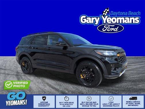 Black 2026 Ford Explorer Tremor