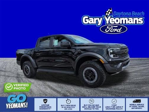 Shadow Black 2026 Ford Ranger Raptor