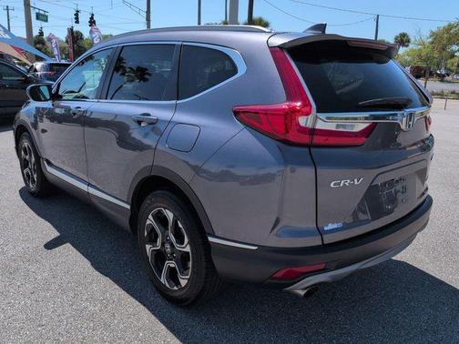 Gray 2018 Honda CR-V Touring