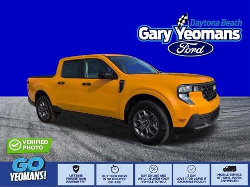 Orange 2026 Ford Maverick XLT