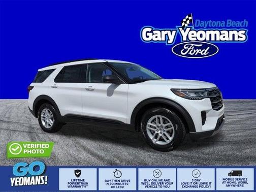 White 2026 Ford Explorer Active