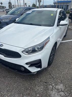 Clear White 2020 Kia Forte LXS