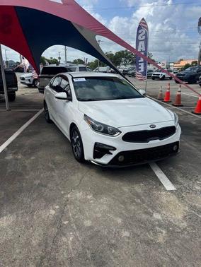 Clear White 2020 Kia Forte LXS