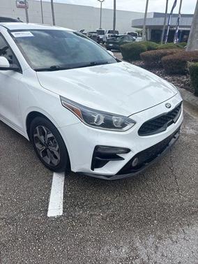 Clear White 2020 Kia Forte LXS