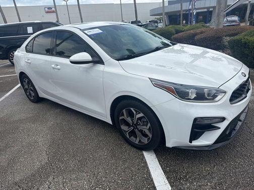 Clear White 2020 Kia Forte LXS