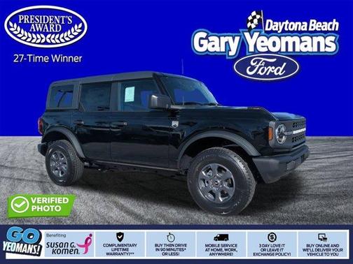 Shadow Black 2025 Ford Bronco Big Bend SUV