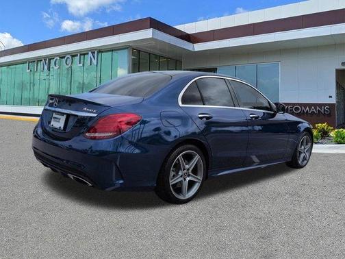 Brilliant Blue Metallic 2017 Mercedes-Benz C-Class C 300