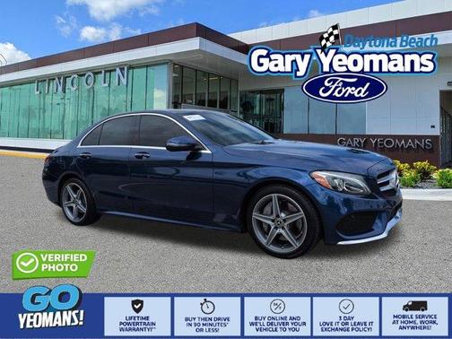 Brilliant Blue Metallic 2017 Mercedes-Benz C-Class C 300