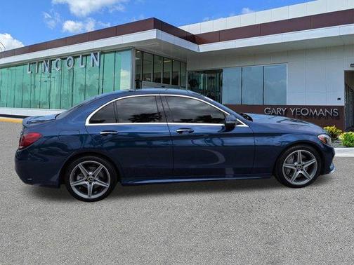 Brilliant Blue Metallic 2017 Mercedes-Benz C-Class C 300