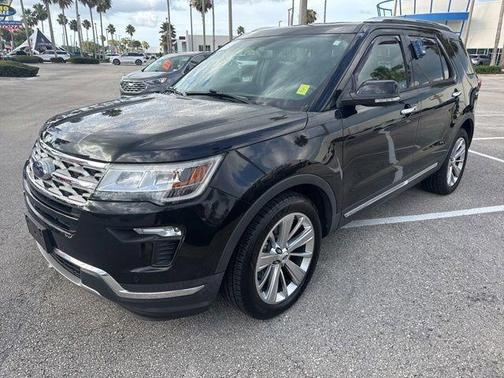 Black Metallic 2019 Ford Explorer Limited