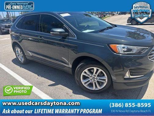 Sea Green 2019 Ford Edge SEL