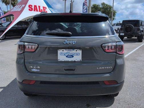 Sting Gray Clearcoat 2024 Jeep Compass Limited