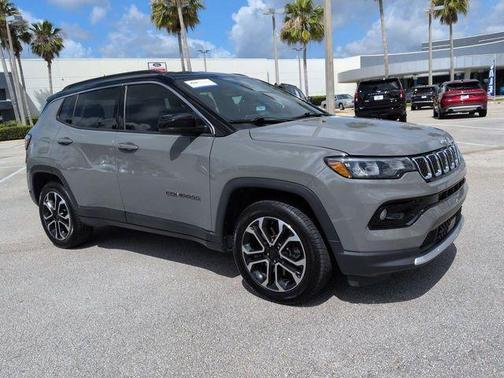 Sting Gray Clearcoat 2024 Jeep Compass Limited