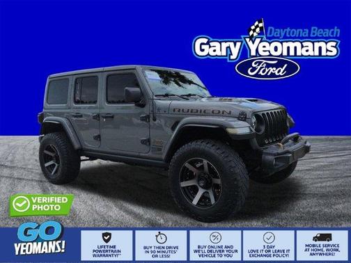 Sting Gray Clearcoat 2022 Jeep Wrangler Unlimited Rubicon 392