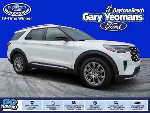 2025 Ford Explorer Platinum
